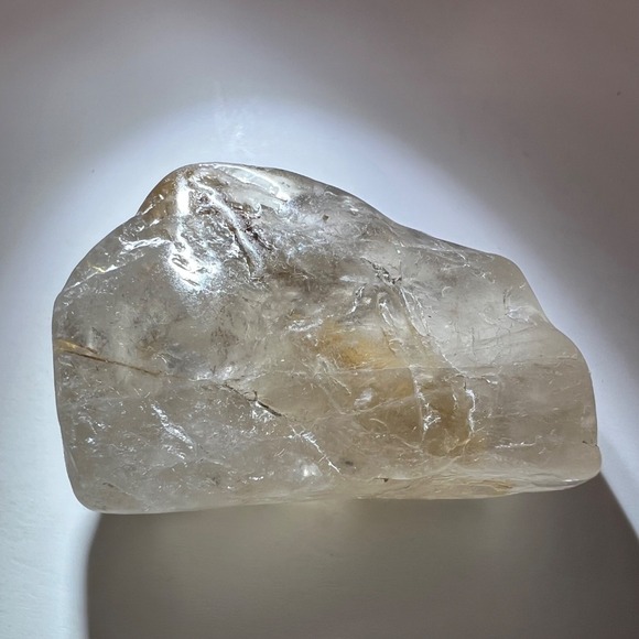 Golden Rutilated Quartz Crystal Freeform (#18) - Picture 7 of 13